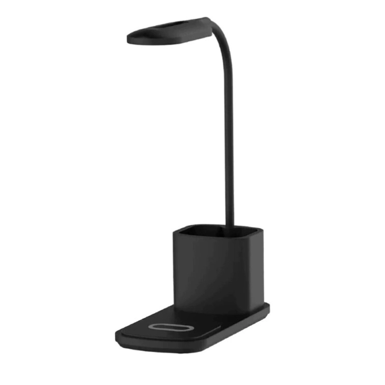 Lampara Led Soul Carga Inalambrica Q100NE Negra Art.164-71547